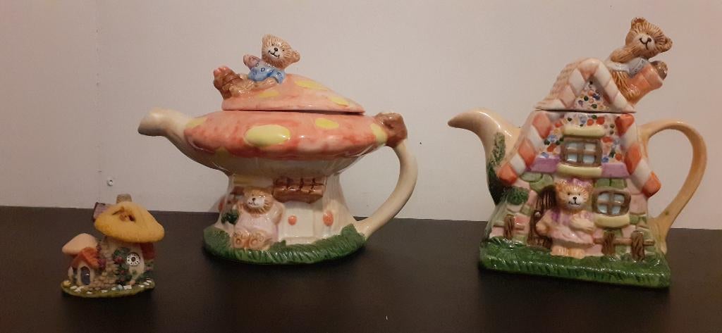 Diverse bijzondere theepotten uit verzameling ( 26 stuks ) !, Ophalen of Verzenden, Nieuw