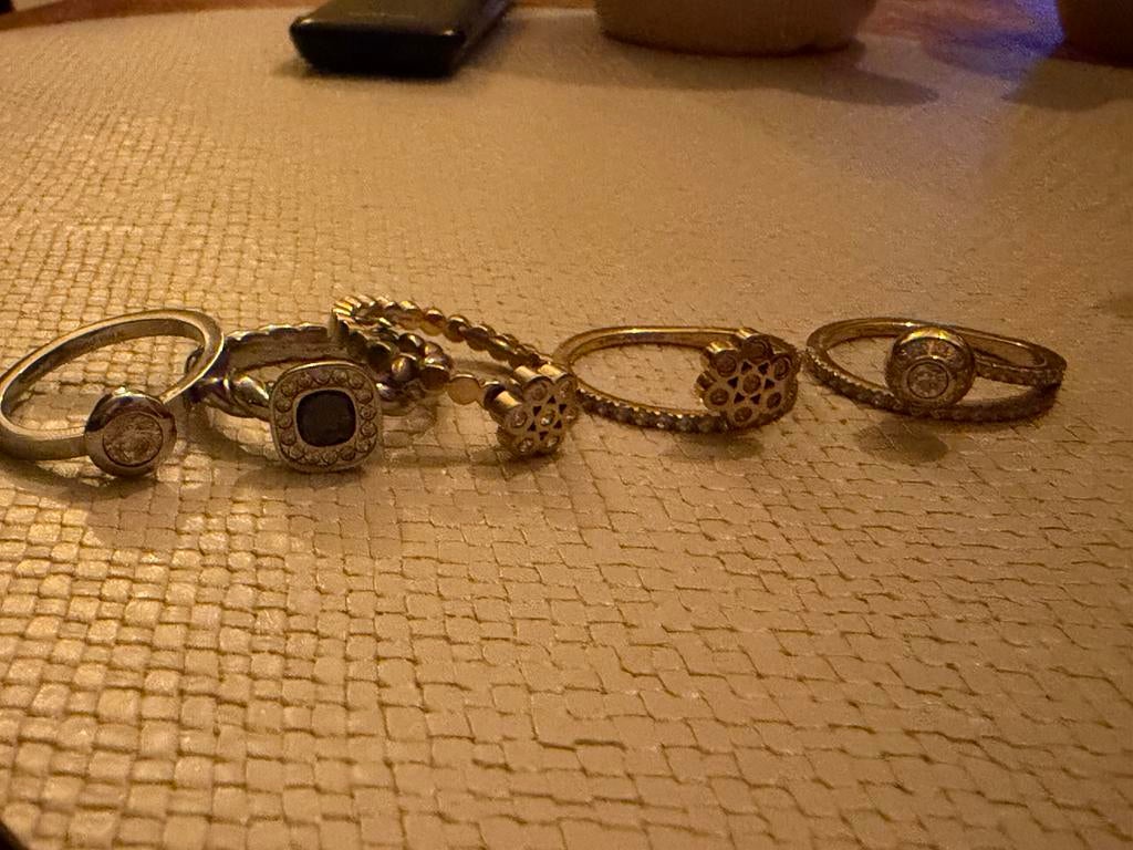 5 ringen van melano, Ophalen of Verzenden