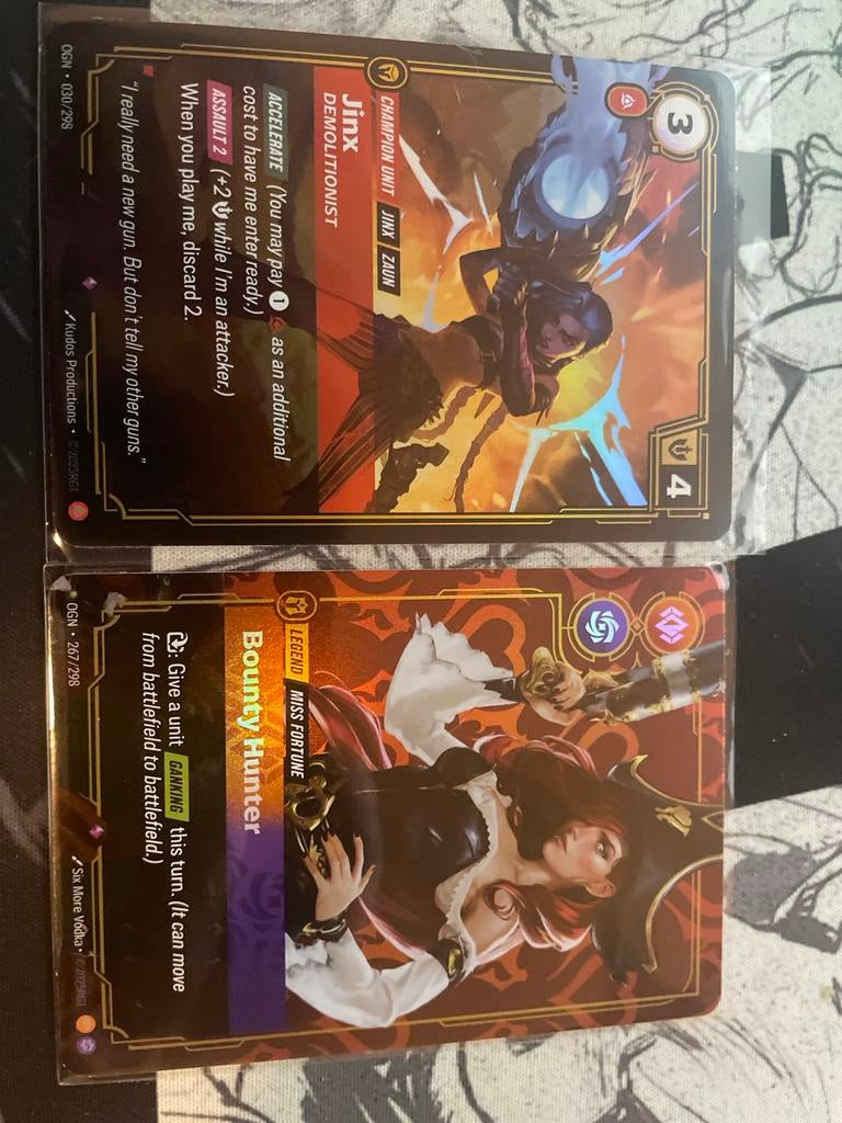 Riftbound League of Legends Foil Kaarten, Ophalen of Verzenden, Nieuw, Losse kaart, Foil