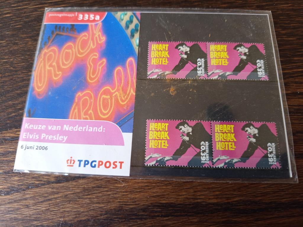 Elvis Presley postzegel setje, Ophalen of Verzenden, Postfris, Overige thema's