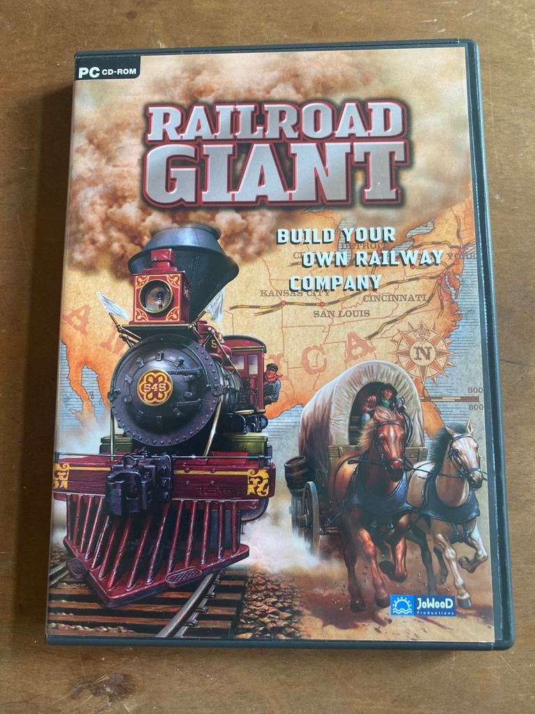 PC Games: Railroad Giant, 1 speler, Ophalen of Verzenden, Vanaf 3 jaar