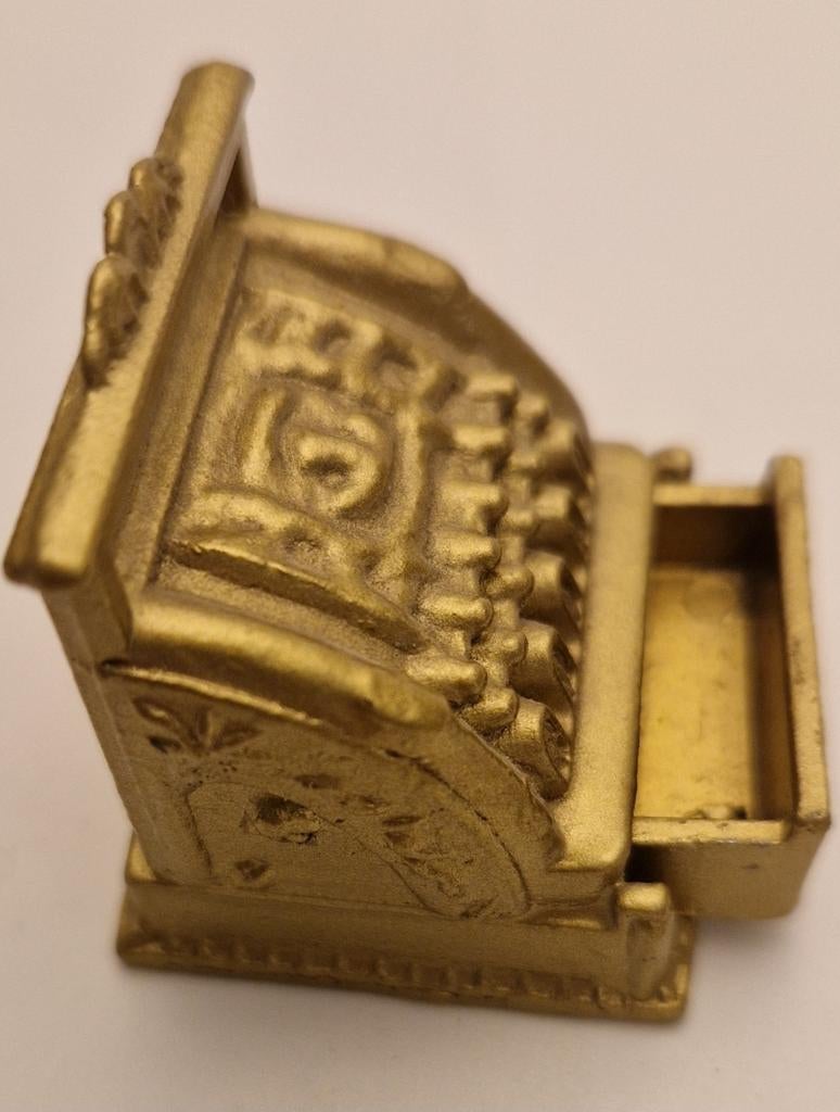 Vintage Miniatuur Kassa Poppenhuis 1:12, Ophalen of Verzenden