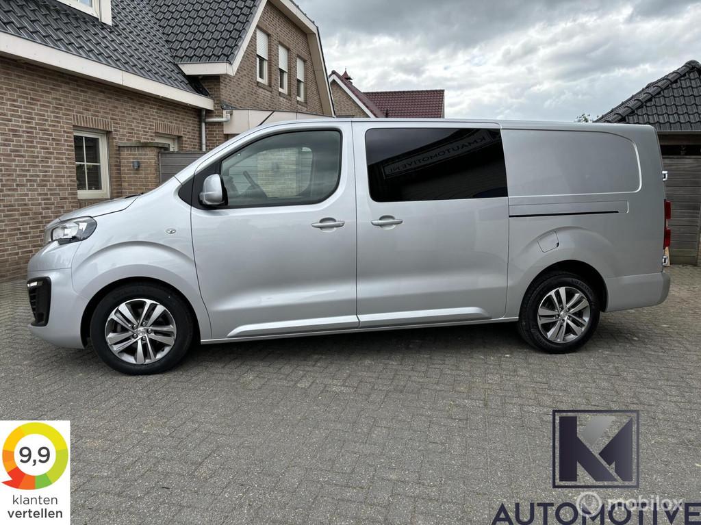 Peugeot Expert 2.0 BlueHDI 120pk Dubbel Cabine L3|2xSchuifde, Bluetooth, 1734 kg, Euro 6, 4 cilinders