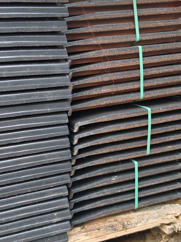 Wienerberger Koramic Actua10 LT Titaanzwart (Edel-engobe), Doe-het-zelf en Verbouw, Dakpannen en Dakbedekking, Ophalen, 10 tot 15 m²