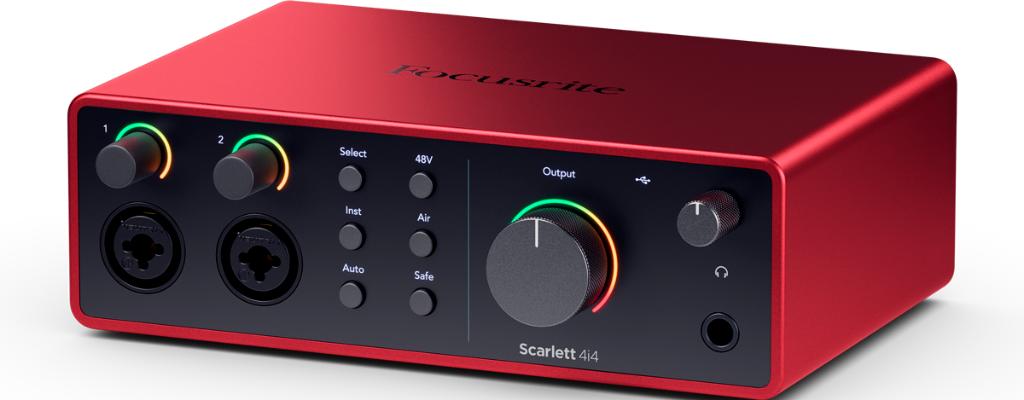 Focusrite Scarlett 4i4 4th gen audio interface, Extern, ., Nieuw, Ophalen of Verzenden