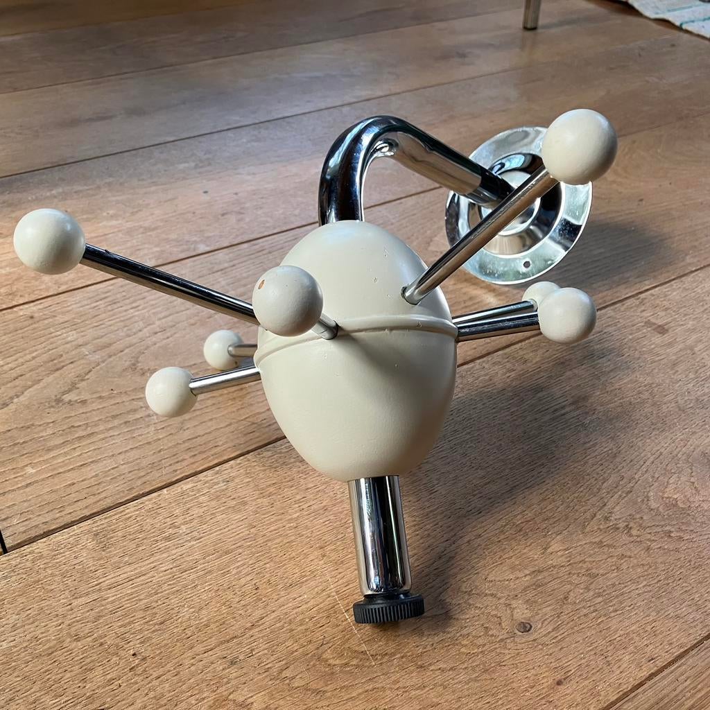 Kapstok - Sputnik Spaceage vintage ‘80, Wandkapstok, Ophalen of Verzenden, Zo goed als nieuw, Minder dan 100 cm