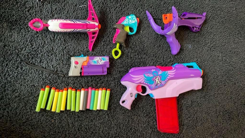 Nerf rebelle meiden set, Ophalen of Verzenden
