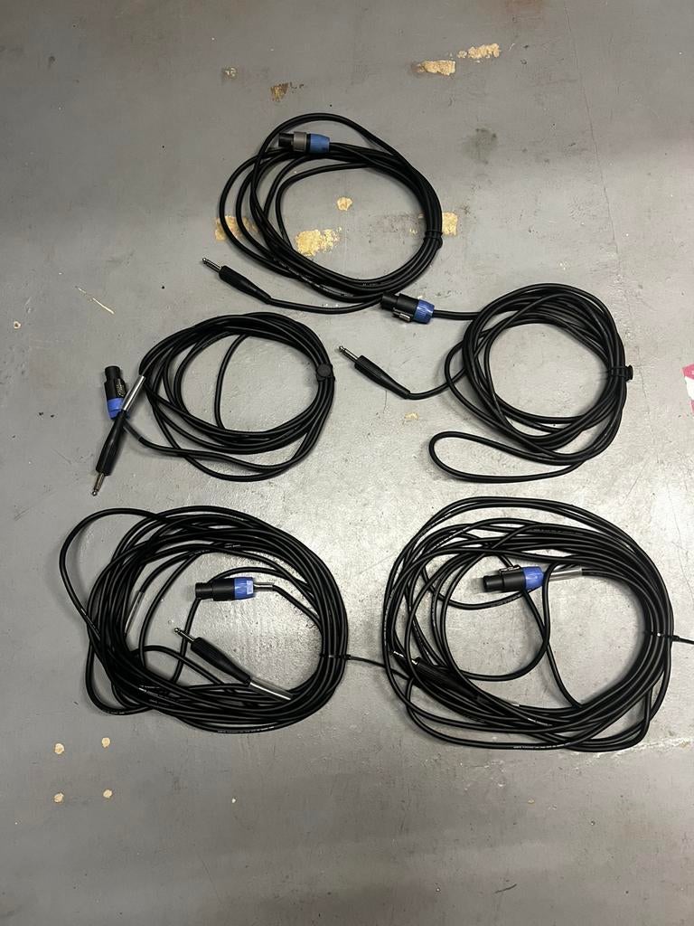 Connex Speakon kabel naar jack 6,3, Ophalen of Verzenden, Zo goed als nieuw, Speaker of Versterker