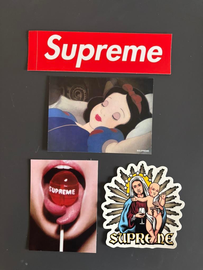Supreme sticker pakket 1, Ophalen of Verzenden, Nieuw
