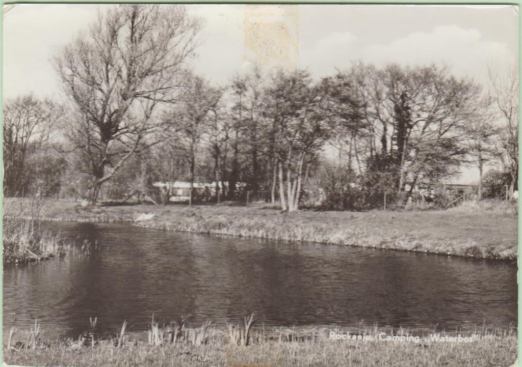 Rockanje (ZH) Camping waterbos ca. 1980, Verzenden, 1960 tot 1980, Gelopen, Zuid-Holland