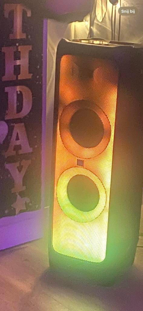 jbl box 1000 te huur 45 euro, Audio, Tv en Foto, Karaoke-apparatuur, Zo goed als nieuw, Ophalen