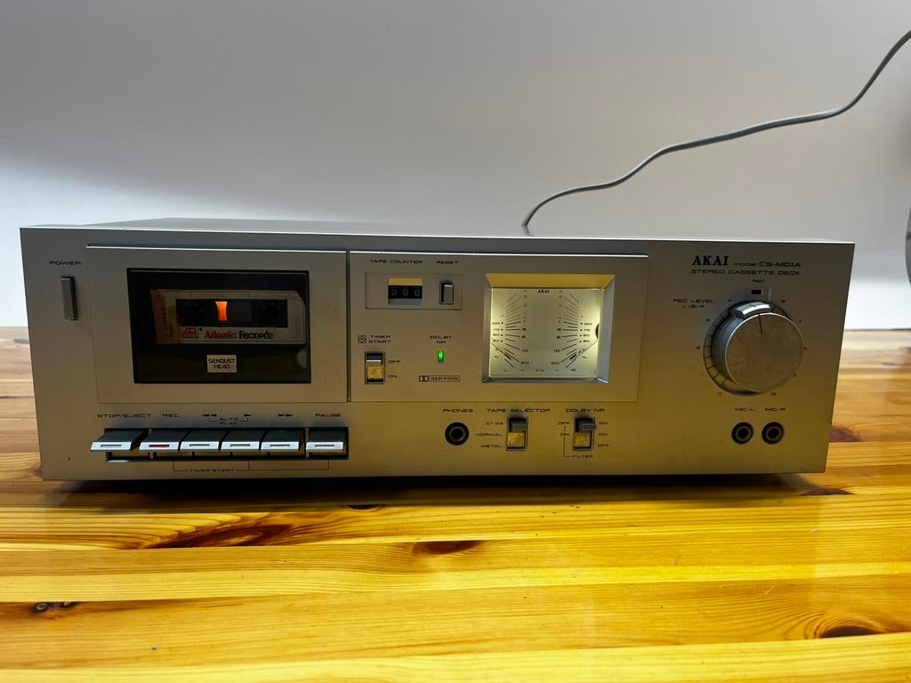 Casettedeck AKAI CS-M01A, Tape counter, Ophalen of Verzenden, A, Akai