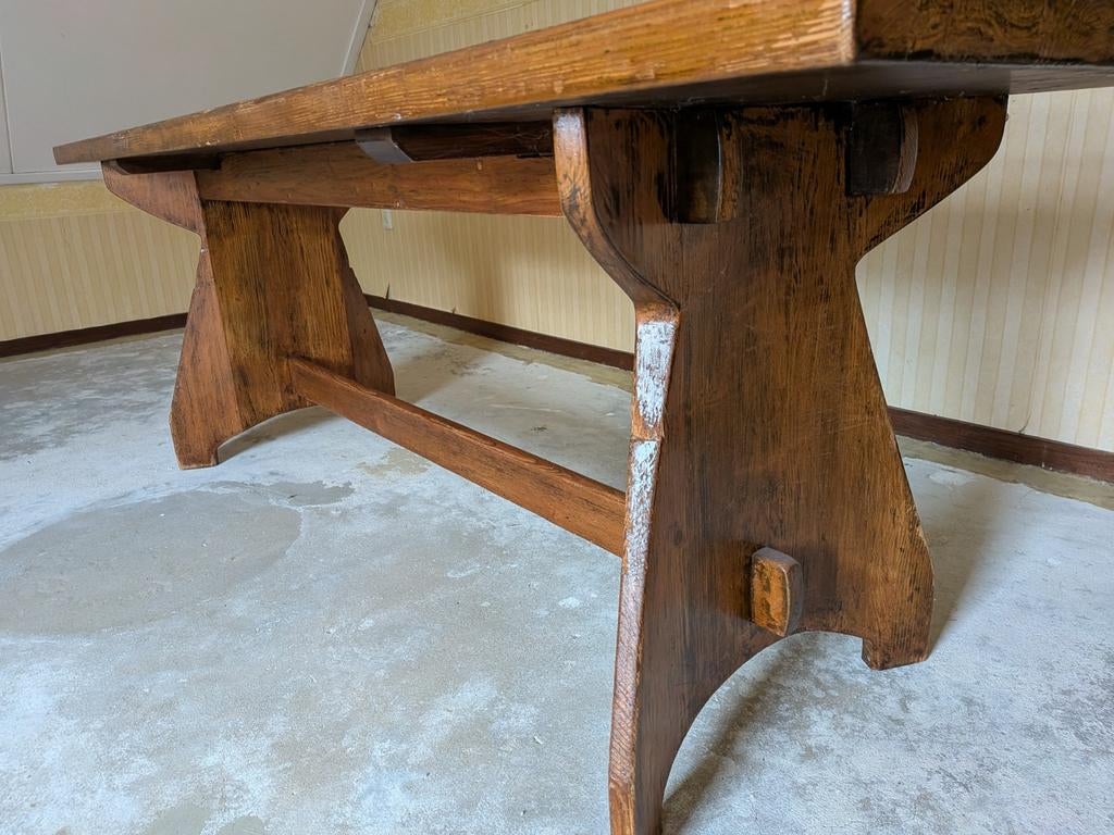 Jacob Kielland Brandt design eettafel, Deens jaren 60, Ophalen of Verzenden, Gebruikt, Hout