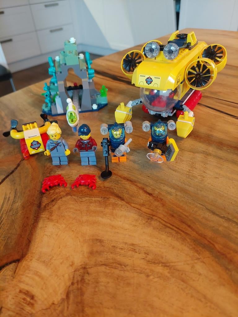 Lego city oceaan verkenningsduikboot 60264, Ophalen of Verzenden, Zo goed als nieuw