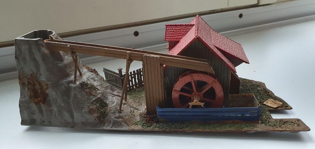 Faller 130225 watermolen. HO spoor, Hobby en Vrije tijd, Modeltreinen | H0, Overige merken, Gebruikt, Gelijkstroom of Wisselstroom