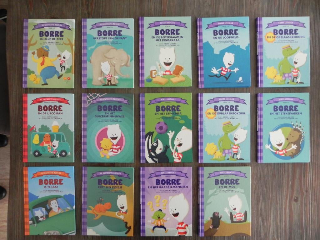 TE KOOP; BORRE LEESBOEKJES, Ophalen, Zo goed als nieuw, Jeroen Aalbers, Sprookjes