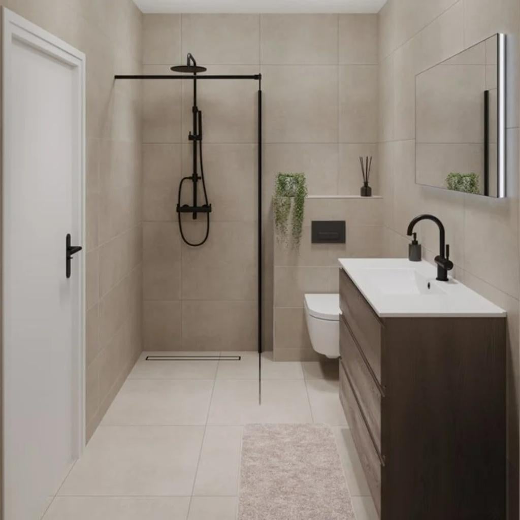 Badkamer en toilet renovatie  Gratis, Ophalen of Verzenden, Nieuw, Met douche