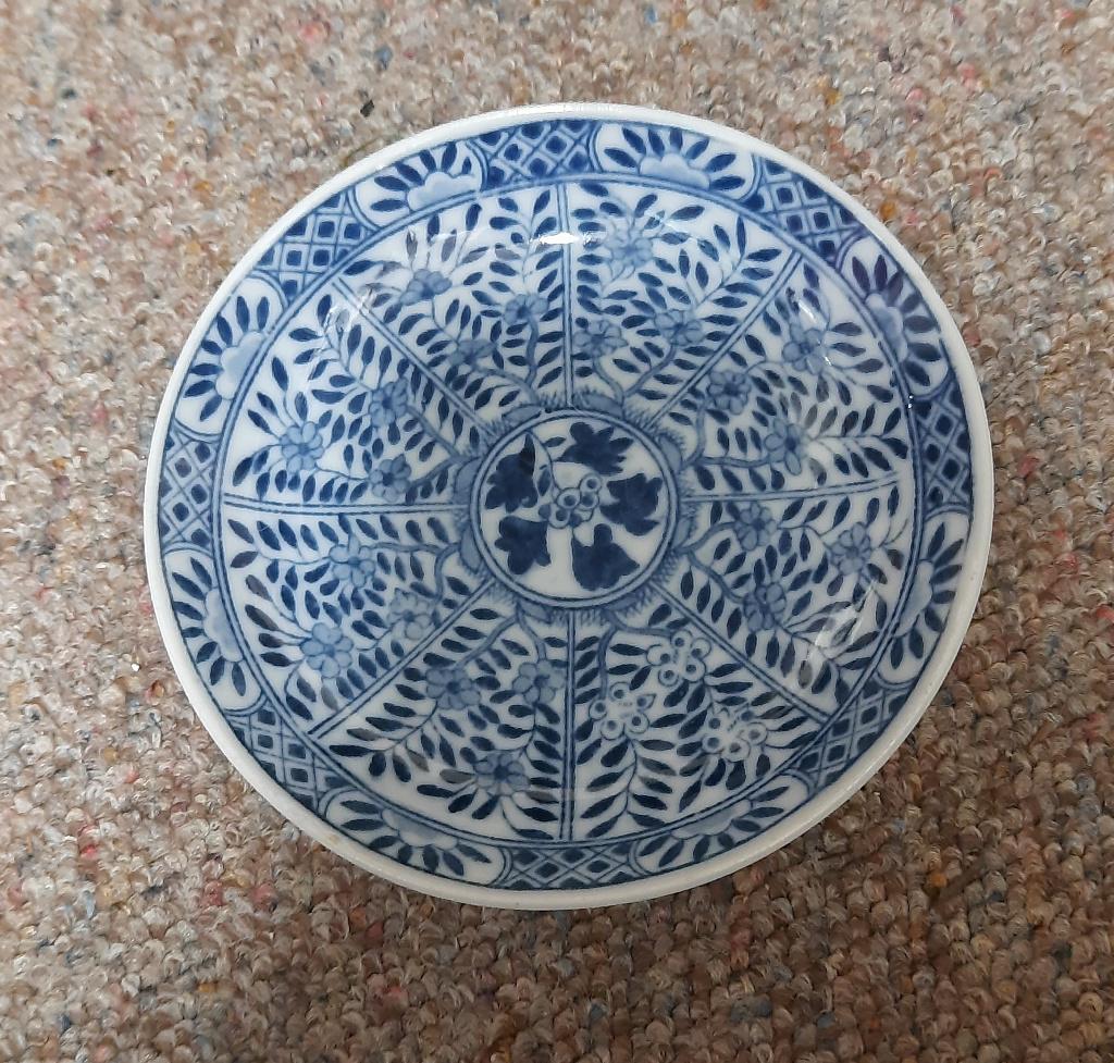 Antiek porseleinen Mosa Kangxi schoteltje, Antiek en Kunst, Antiek | Servies los, Ophalen of Verzenden