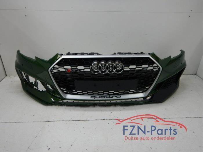 Audi RS4 8W Voorbumper 6PDC LX6R Sonoma Green, Ophalen of Verzenden, Gebruikt, Voor, Bumper