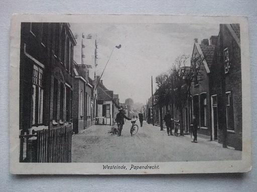 P143 Papendrecht - Westeinde - 1926, Verzenden, 1920 tot 1940, Gelopen, Zuid-Holland