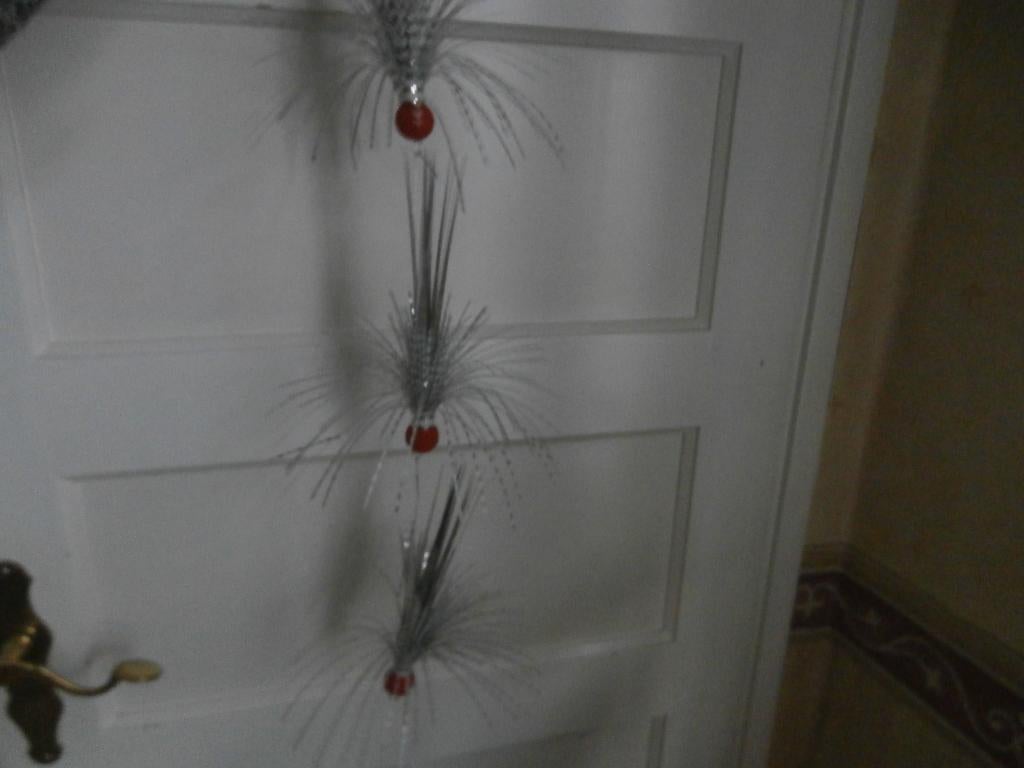 Kerstkrans kerstman kerst beer pluim rendier bloempot rood, Diversen, Kerst, Ophalen of Verzenden, Gebruikt