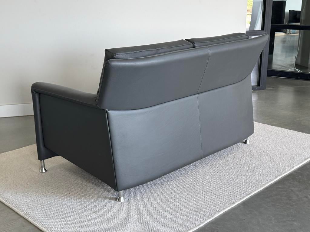 Leolux Paian Leder 2-zits | Als nieuw | Design  155cm breed, Leolux, Leolux, 150 tot 200 cm, Tweepersoons