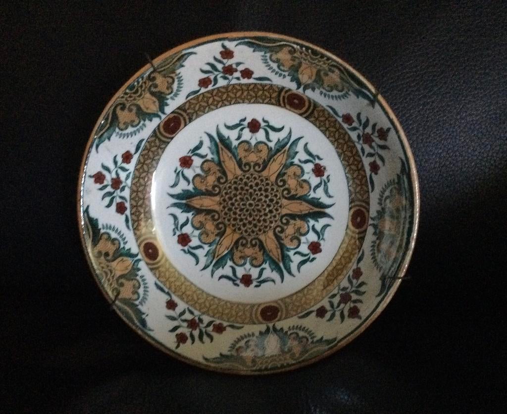 Petrus Regout set 2 borden uit Toko serie 1910 nette staat, Ophalen of Verzenden