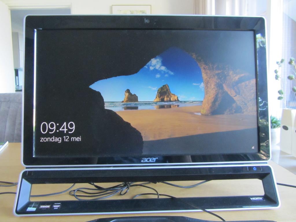 Acer all in one computer, Ophalen, AMD 8-5500, Gebruikt, Acer.