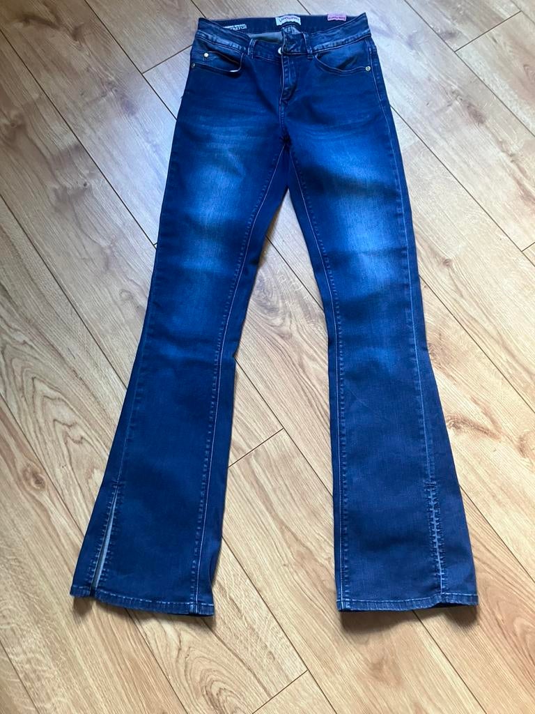 Flaer spijkerbroek Vingino 164, Ophalen of Verzenden, Zo goed als nieuw, Meisje, Broek