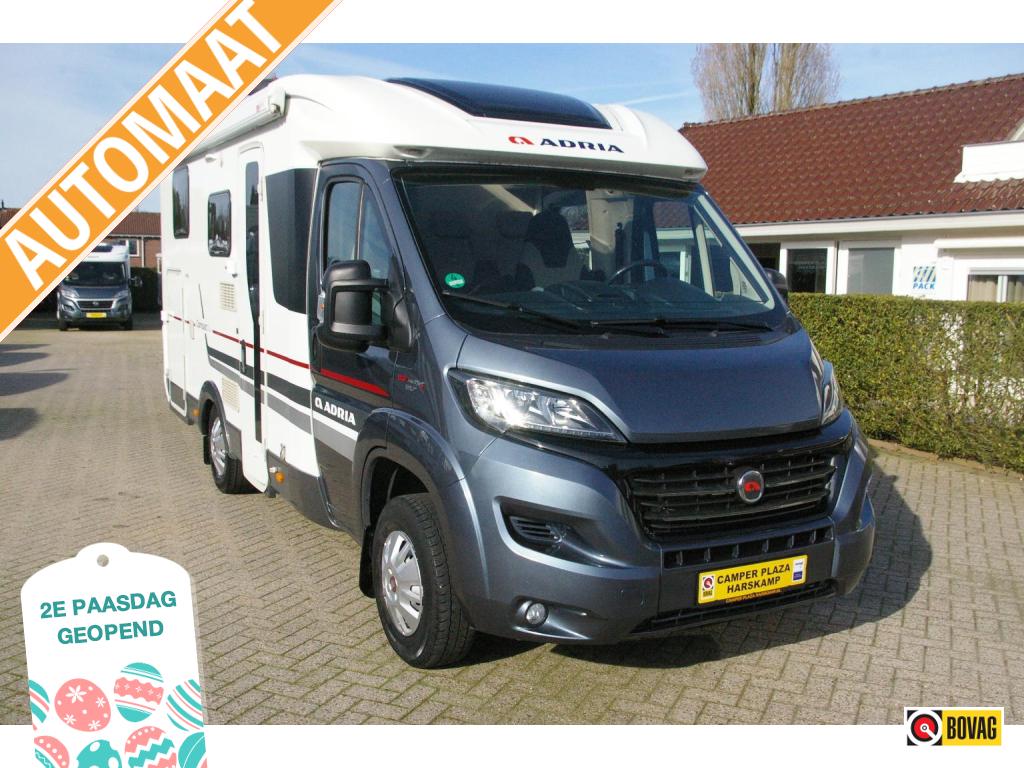 Adria Compact PLUS SL Automaat, Enkele bedden., Caravans en Kamperen, Campers, Automaat, Reservewiel, Koelkast, Ringverwarming