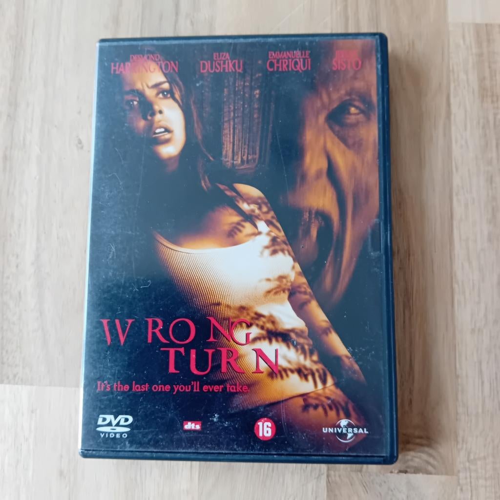 Wrong Turn DVD - Horrorfilm, Vanaf 16 jaar, Ophalen of Verzenden, Gebruikt, Slasher