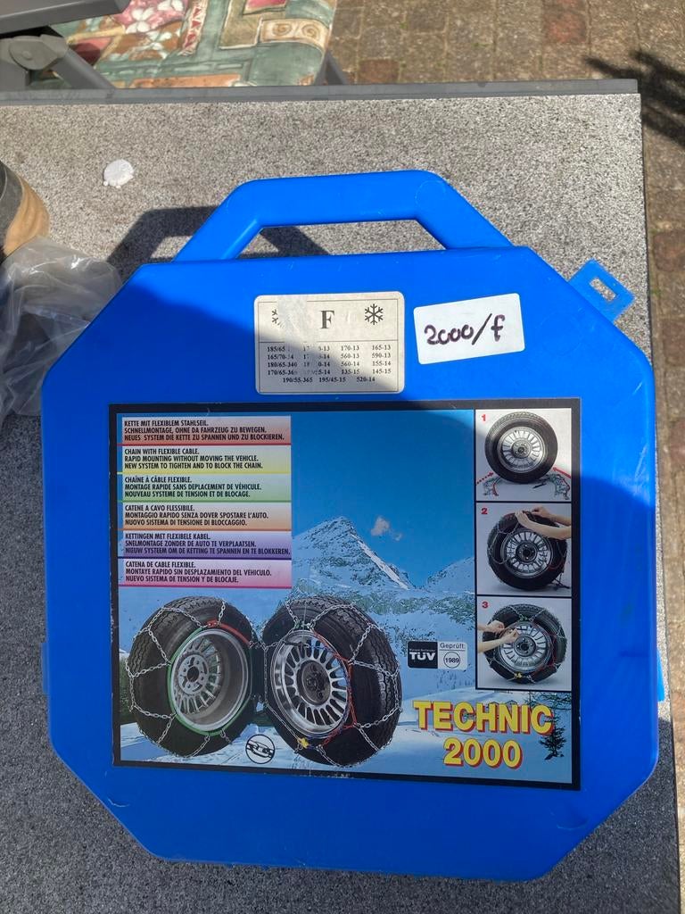 Sneeuwkettingen Technic 2000, Ophalen, Gebruikt