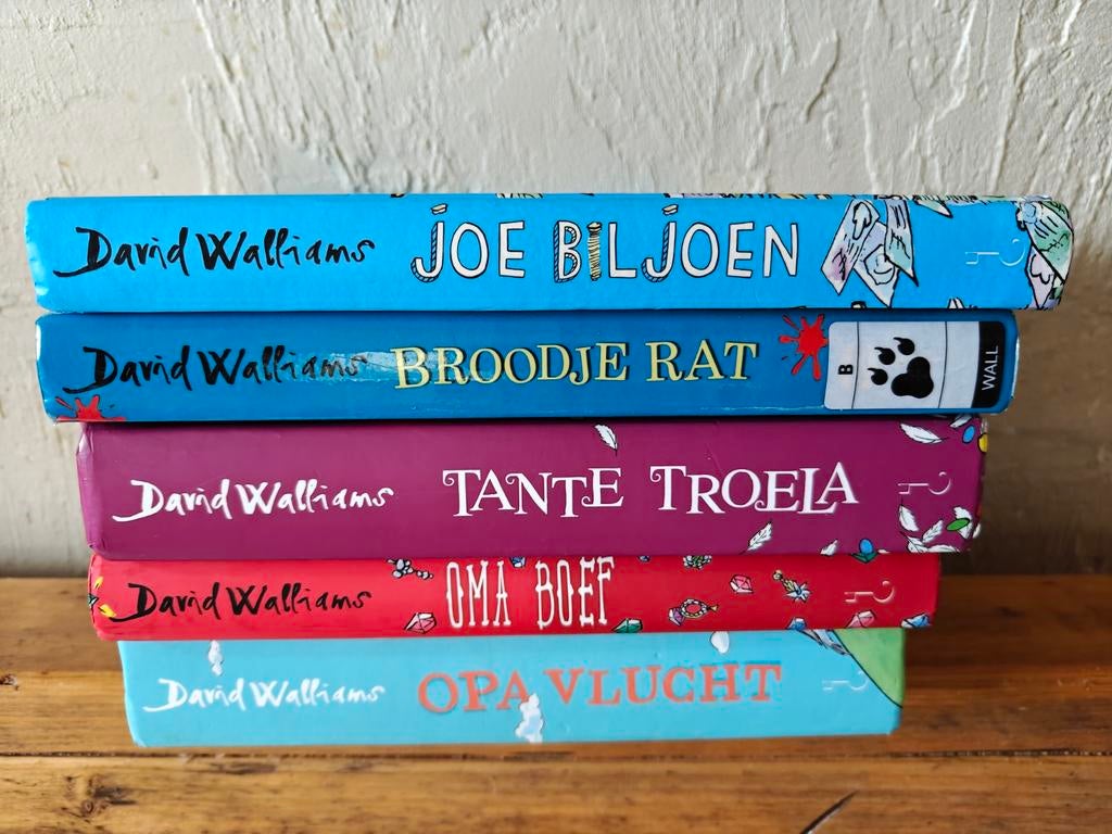 5 Boeken van David Walliams., Ophalen of Verzenden, Zo goed als nieuw