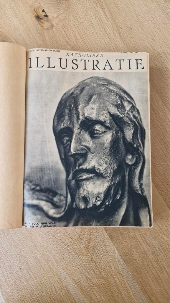 Katholieke Illustratie - Gebundelde Jaargang 1936, Boeken, Tijdschriften en Kranten, Gelezen, Overige typen, Ophalen of Verzenden