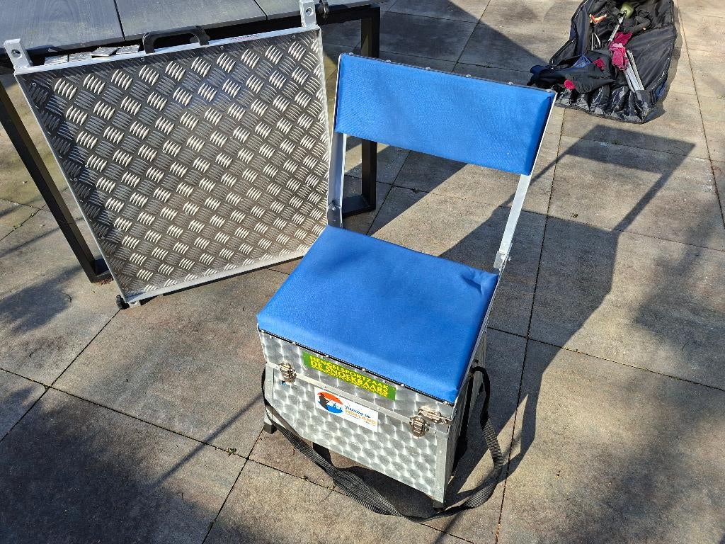 Visplateau & zitkist te koop, Ophalen, Zo goed als nieuw, Overige typen