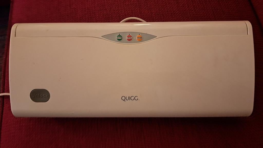 Vacumeerapparaat Quigg met folieset, Ophalen of Verzenden