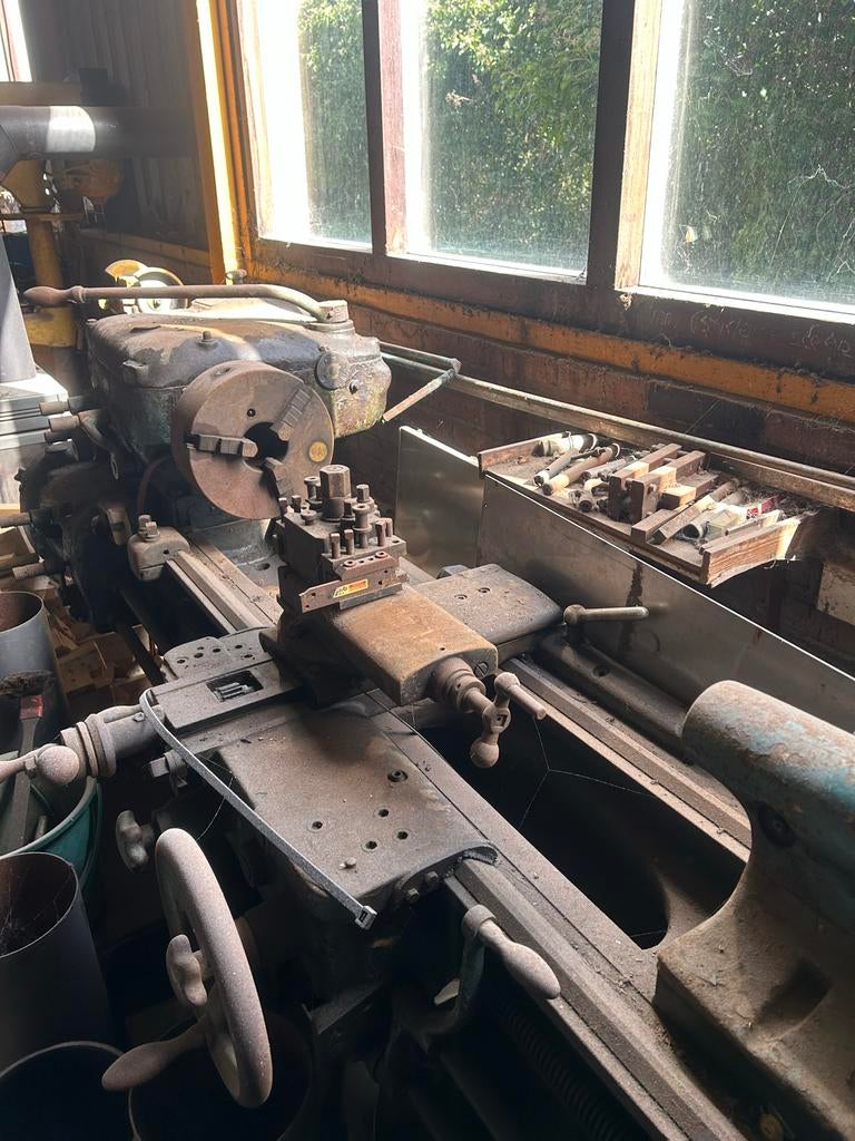 Oude Metaaldraaibank, Ophalen, Gebruikt, Metaaldraaibank, 500 tot 1000 mm