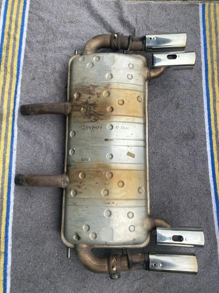 Jaguar 5.0L V8 uitlaatdemper 2014-2024 T2R47476, Ophalen of Verzenden, Gebruikt, Jaguar