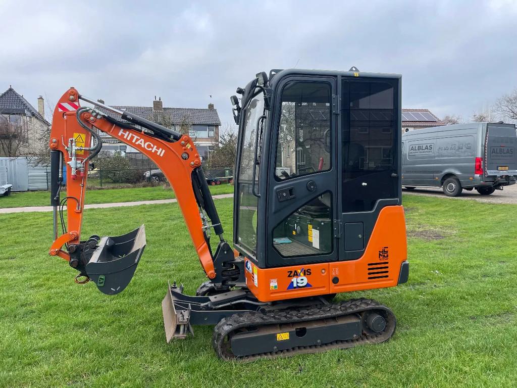 Hitachi ZX19U rupsgraafmachine CW05 hydr snelw met sloopsort, Hitachi, Info@hitachi.com, JP, Graafmachine