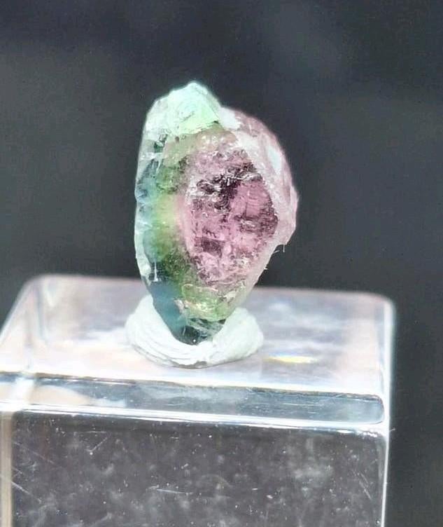 'WATERMELOEN TOERMALIJN, Verzamelen, Ophalen of Verzenden, Mineraal