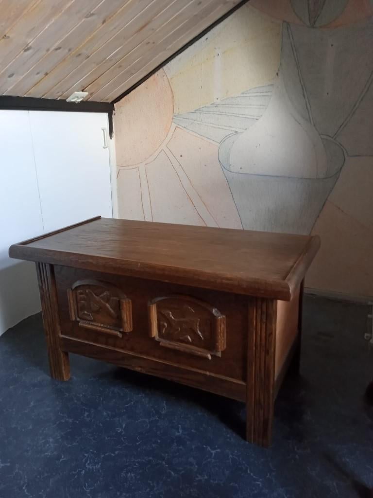 dekenkist, Ophalen, Minder dan 50 cm, Gebruikt, 50 tot 100 cm