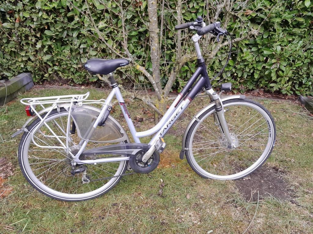 Trekkingfiets, fiets, damesfiets, shimano, target, Ophalen, Gebruikt, Overige merken