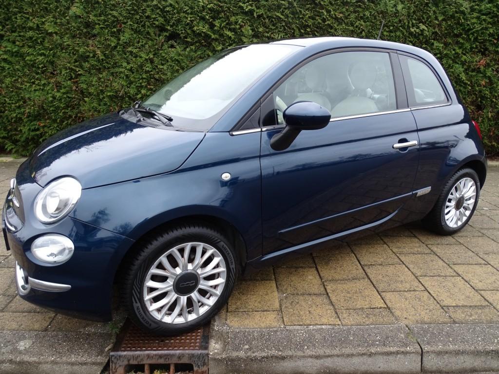 Fiat 500 1.2 LOUNGE-Navi-Pano-Blth-Cruise-Media-Pdc, Voorwielaandrijving, Gebruikt, 4 cilinders, Electronic Stability Program (ESP)