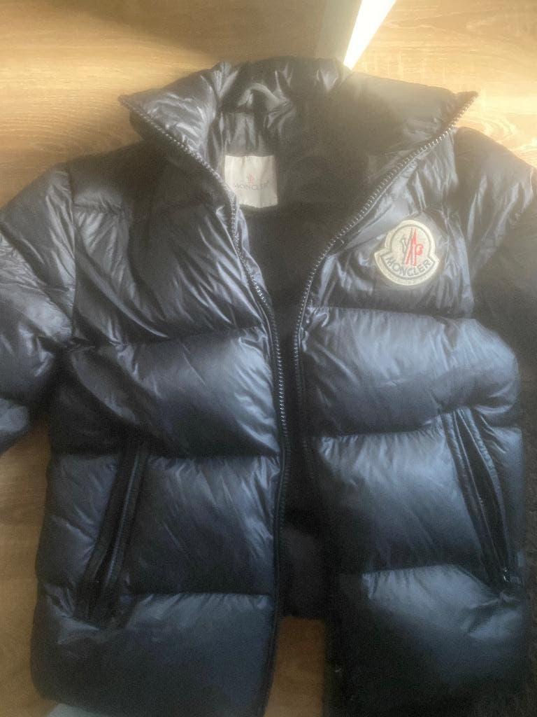 Moncler jas, Ophalen, Moncler, Zwart, Zo goed als nieuw