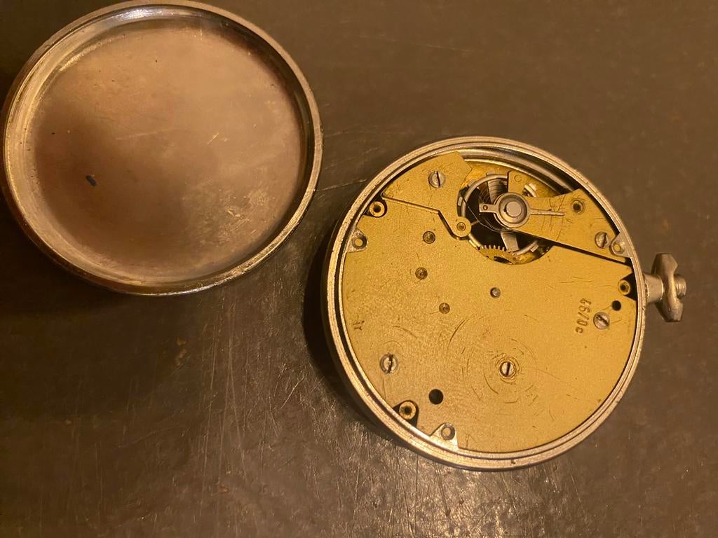 Antiek zakhorloge - Mechanisch uurwerk, Sieraden, Tassen en Uiterlijk, Horloges | Antiek, Overige merken, Overige materialen, Zakhorloge