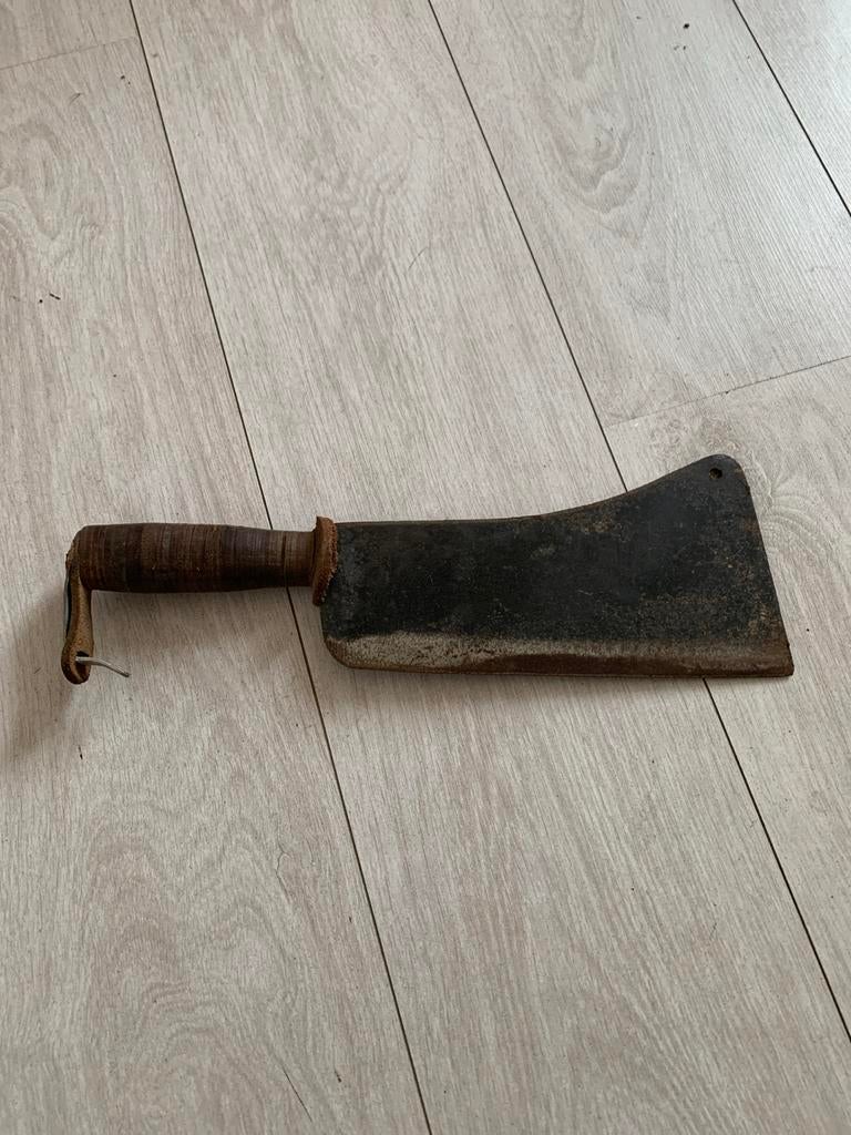 Ouderwets slagers gerei, Ophalen of Verzenden