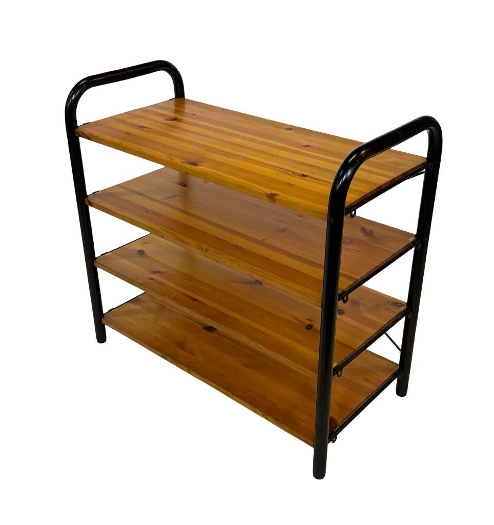 Vintage Wandmeubel Ikea Niklas Rutger Andersson 80'S Design, Vintage, Met plank(en), Grenenhout, Gebruikt