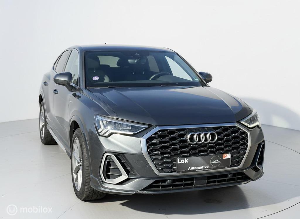 Audi Q3 Sportback 35 TFSI S Edition 360CAMERA|LEDER|LED|CARP, 15 km/l, Zwart, 4 cilinders, 150 pk