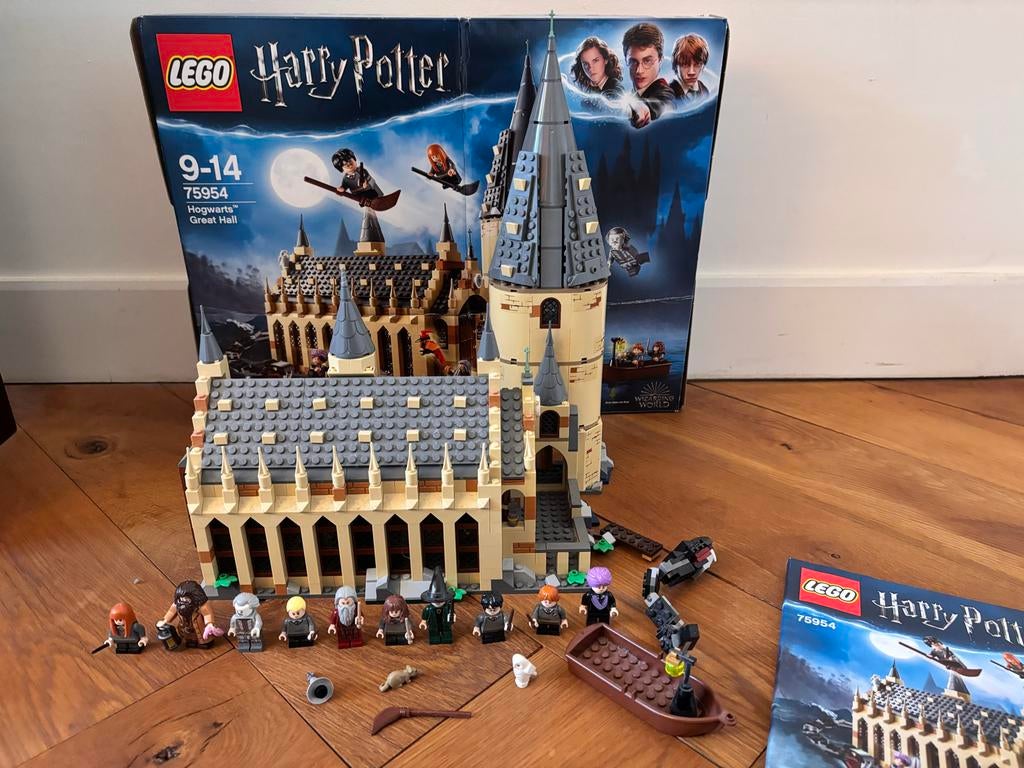 Lego Harry Potter 75954 Zweinstein Grote Hal - Compleet, Ophalen of Verzenden, Zo goed als nieuw, Complete set, Lego