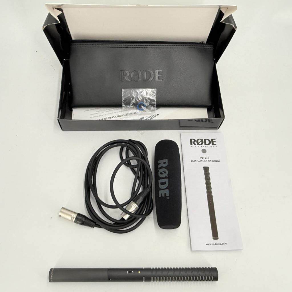 Rode NTG2 Condensator richtmicrofoon, Rode, Zo goed als nieuw, Support@rode.com, 107 Carnarvon Street
Silverwater, NSW 2128
Australia